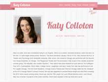 Tablet Screenshot of katycolloton.com